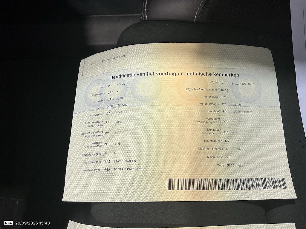 Foto 12 van Volvo XC40 Recharge