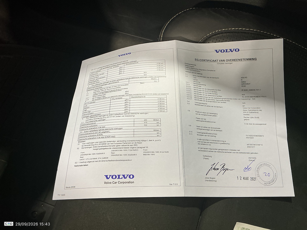 Foto 13 van Volvo XC40 Recharge