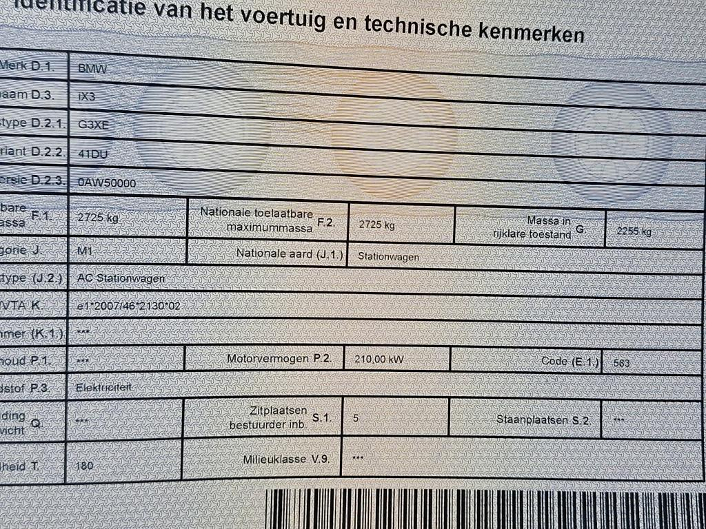 Foto 12 van BMW ix3