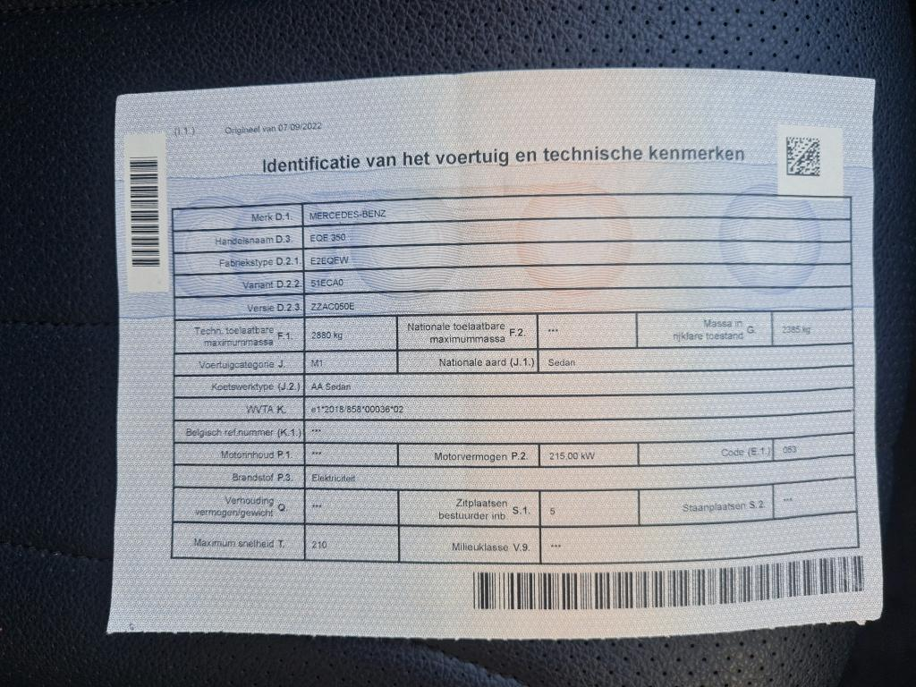 Foto 13 van Mercedes EQE