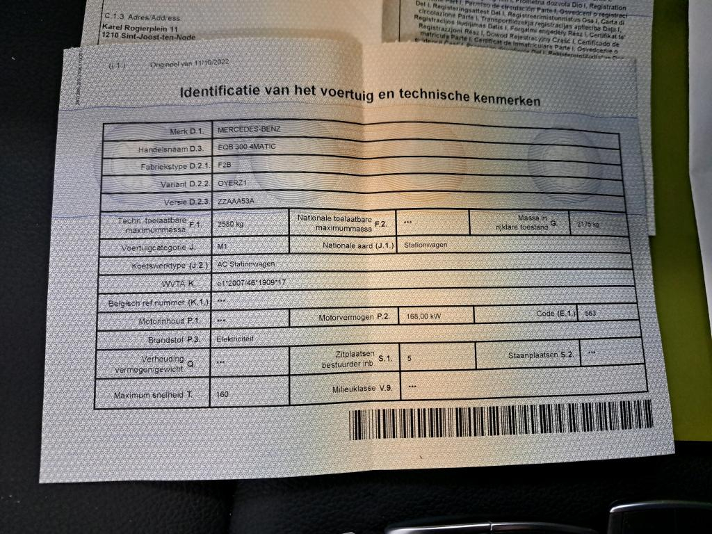 Foto 14 van Mercedes EQB