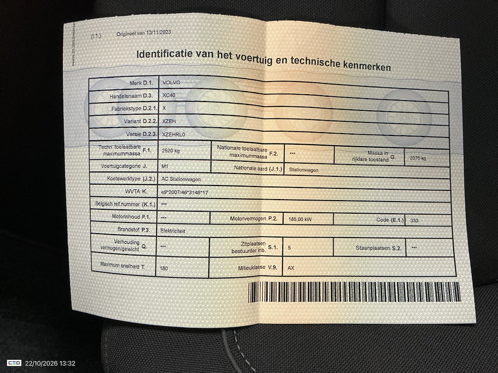Foto 12 van Volvo XC40 Recharge