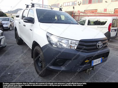 Køb TOYOTA TOYOTA HILUX 2.4 D-4D DC Comfort 4WD M/T_ hos Ayvens Carmarket