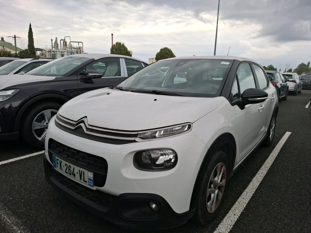 Citroën C3 CITROËN   Sté 1.5 BlueHDi 100ch S&S BVM 6 Feel Nav