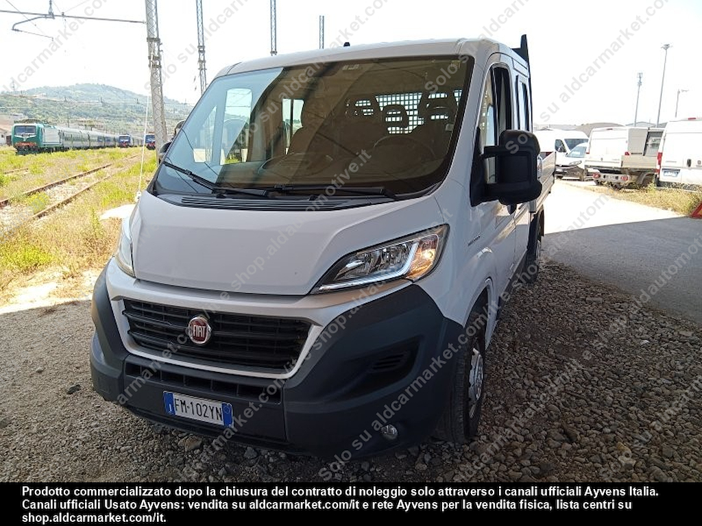 Fiat Ducato 35 MH1 2.0 Mjet 16V 115CV ALU Dop.Cab. Cassone a sponde abbattibili doppia cabina 4-door -