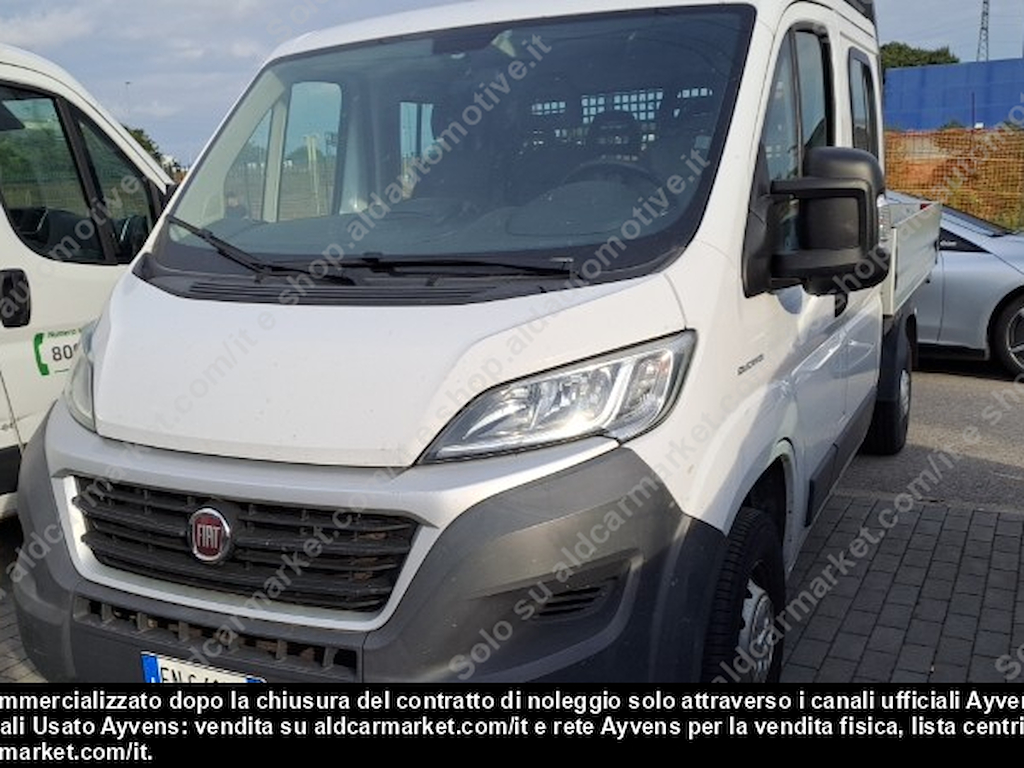 Fiat Ducato 35 MH1 2.0 Mjet 16V 115CV ALU Dop.Cab. Cassone a sponde abbattibili doppia cabina 4-door -