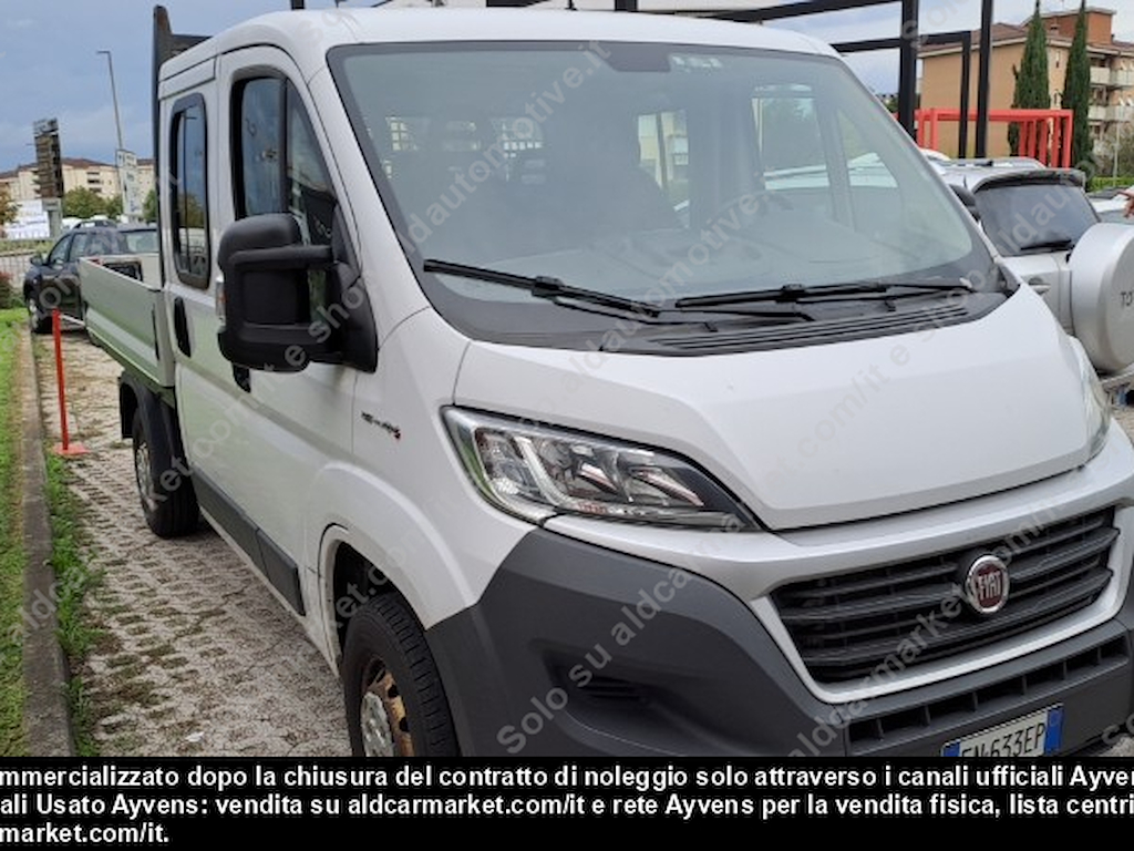 Fiat Ducato 35 MH1 2.0 Mjet 16V 115CV ALU Dop.Cab. Cassone a sponde abbattibili doppia cabina 4-door -