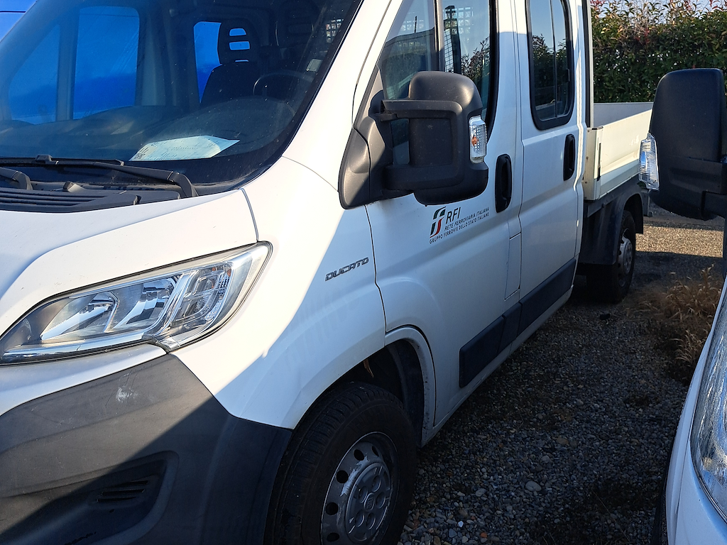 Fiat Ducato 35 MH1 2.0 Mjet 16V 115CV ALU Dop.Cab. Cassone a sponde abbattibili doppia cabina 4-door -
