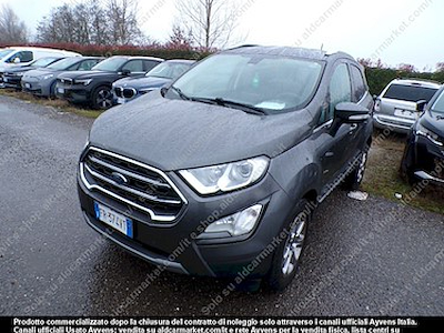 Buy FORD FORD ECOSPORT 1.5 TDCi 100cv S&S Titanium Sport utility vehicle 5-door (Euro 6) on Ayvens Carmarket