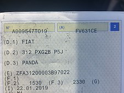 Compra FIAT FIAT PANDA CONSIP13 0.9 TWINAIR TURBO 85CV S&S E6-TEMP 4X4 FP en Ayvens Carmarket