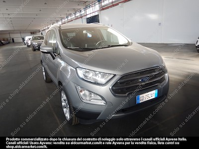 Buy FORD FORD ECOSPORT 1.0 Ecoboost 125cv S&S Titanium Sport utility vehicle 5-door (Euro 6.2)  on Ayvens Carmarket