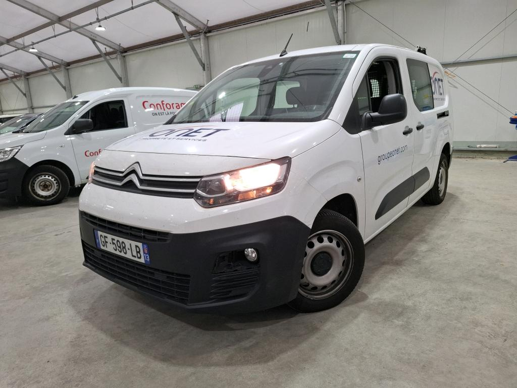 Citroën Berlingo Van XL 850kg BlueHDi 100 S&S Cabine Approfondie Control