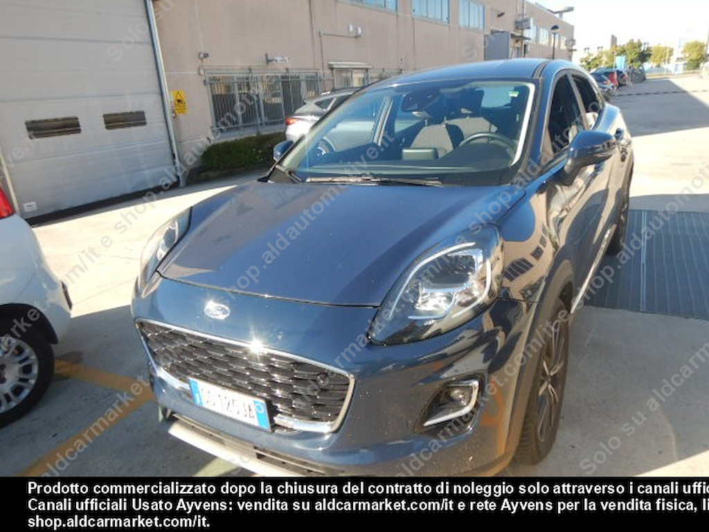 Ford Puma 1.0 Ecoboost Hybrid 125CV Titanium Sport utility vehicle 5-door (Euro 6.2) -
