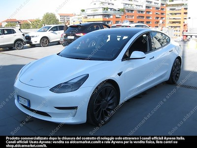 Koop TESLA TESLA MODEL 3 (PC) 75 KWH PERFORMANCE DUAL MOTOR 4WD FP op Ayvens Carmarket