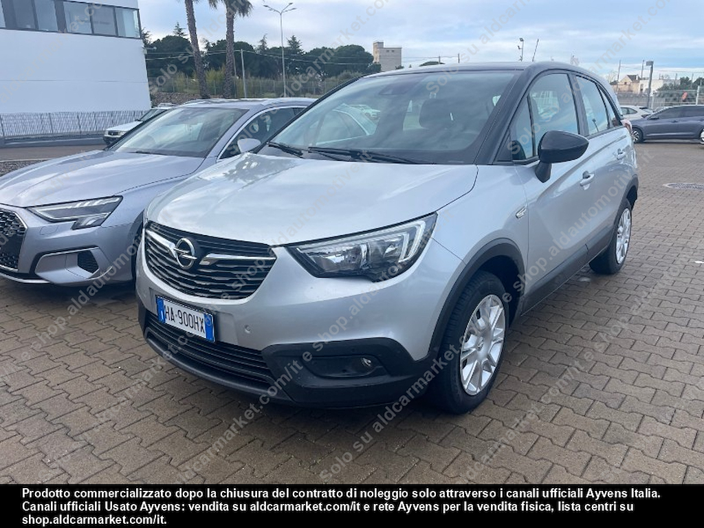 Opel Crossland X 1.2 GPL 81cv Advance MT5 Cross over 5-door (Euro 6) -