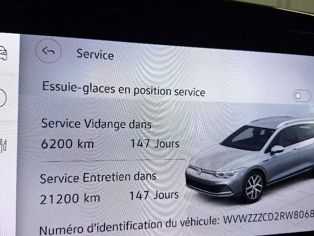 Volkswagen Golf VARIANT VIII 1.5 ETSI MHE 150CV LIFE, GPS, PDC, Rear View Camera, Light and view pack